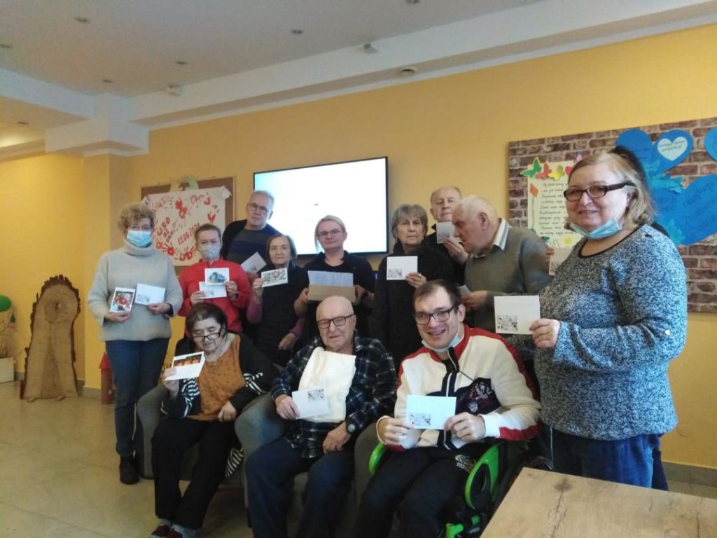 „Życzenia za uśmiech – kartka dla Seniora”- podsumowanie akcji