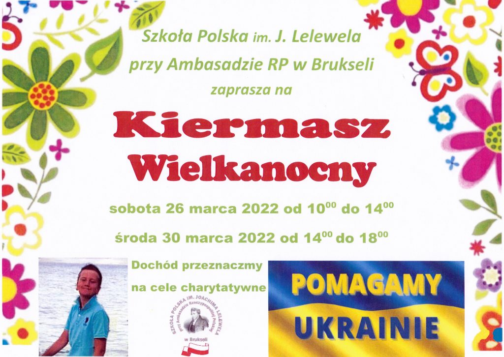 Kiermasz Wielkanocny 2022 – Pomagamy Ukrainie