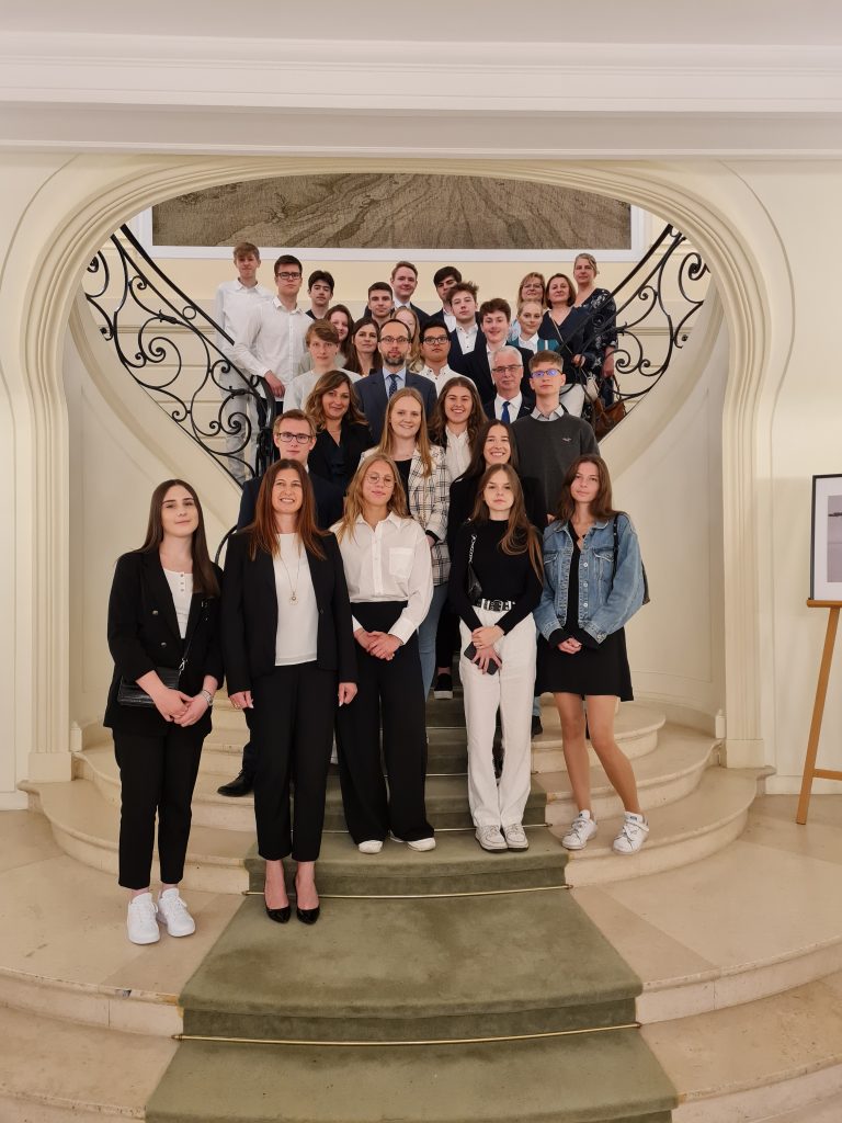 Spotkanie licealistów z Ambasadorem