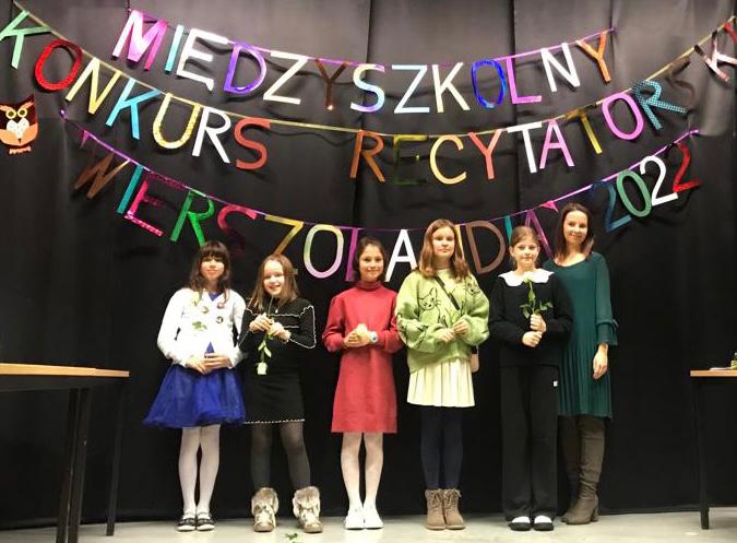 Konkurs międzyszkolny Wierszolandia