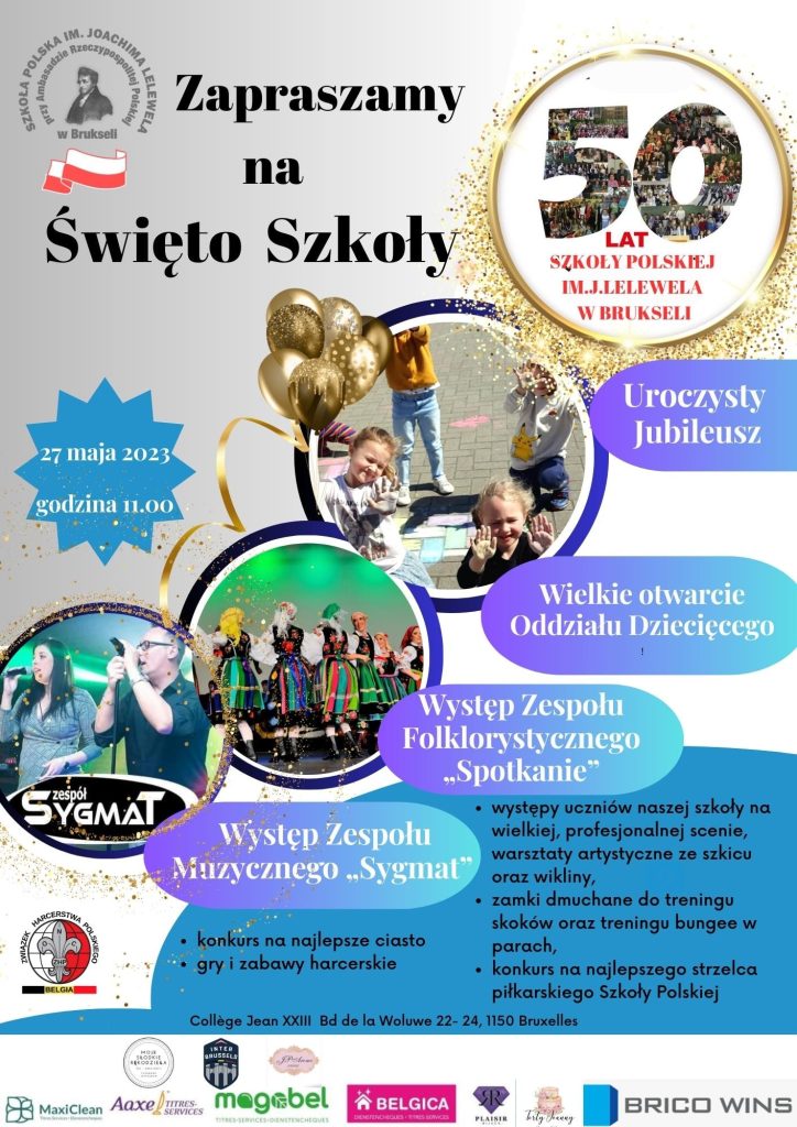 🎂WIELKIE URODZINY NASZEJ SZKOŁY – ZAPRASZAMY🎂