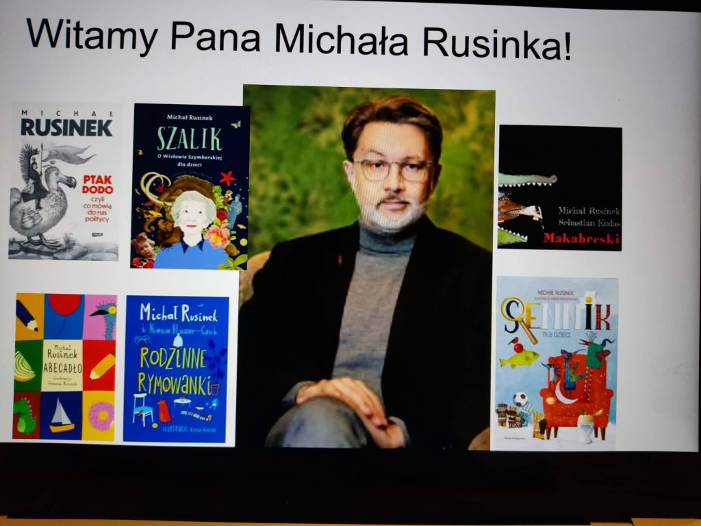 Spotkanie autorskie z Michałem Rusinkiem