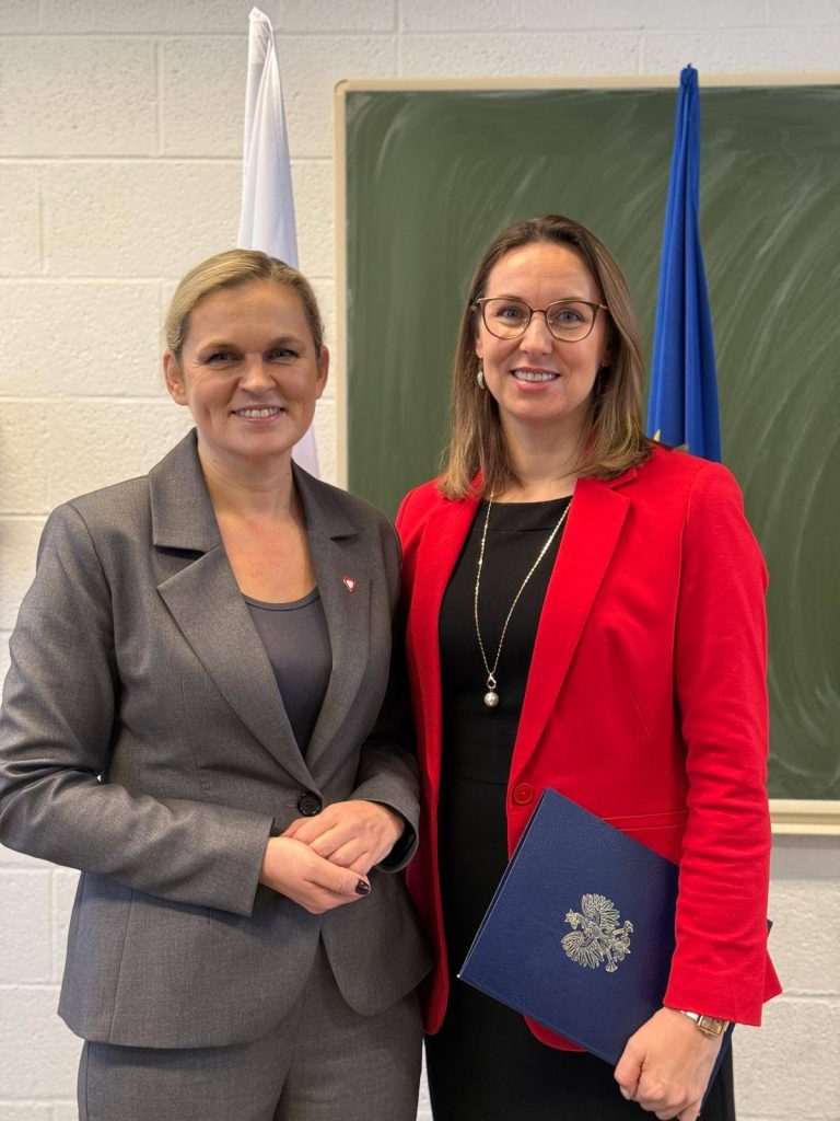Wizyta Pani Minister Edukacji Barbary Nowackiej oraz przedstawicieli Ambasady RP w naszej placówce.