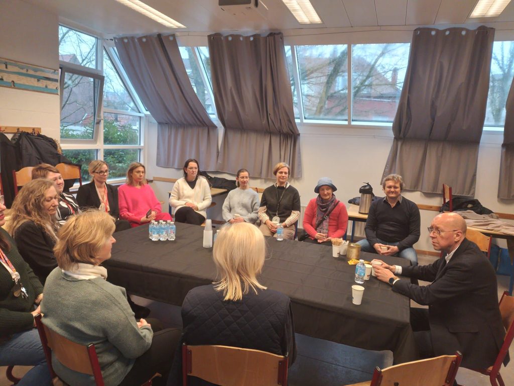 Wizyta Dyrektora Ośrodka Rozwoju Polskiej Edukacji za Granicą, pana Adama Kalbarczyka, w naszej szkole.