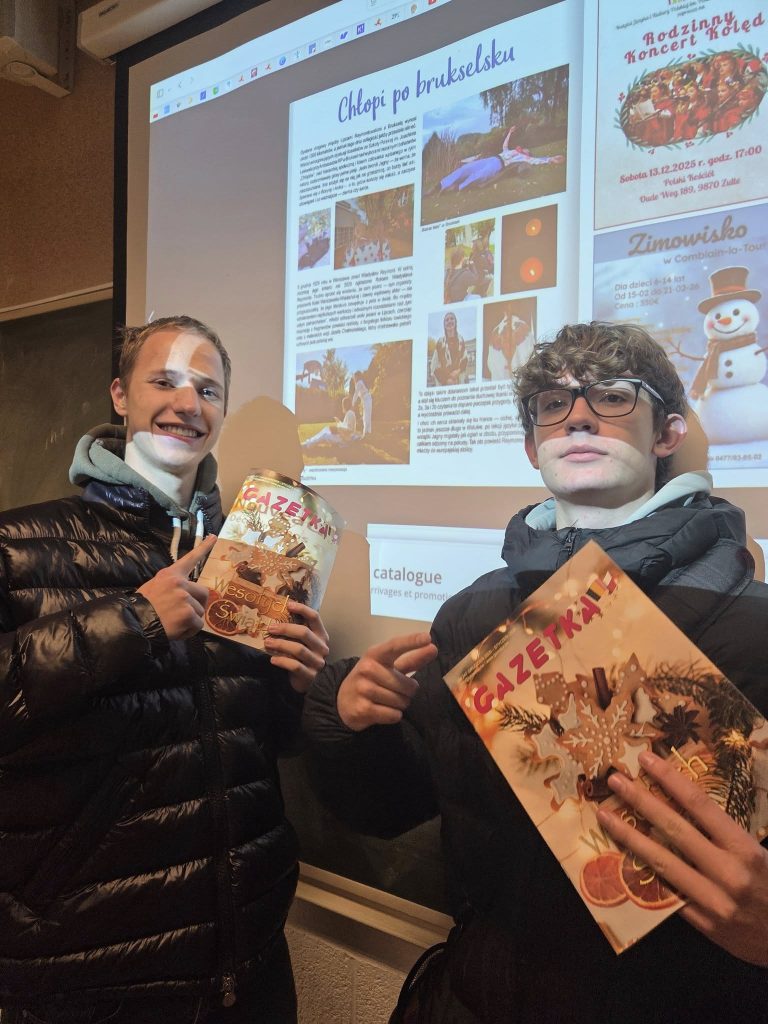 📰 Reymontowska podróż naszych licealistów na łamach „Gazetki”