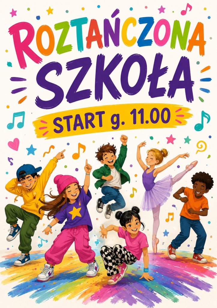 🌩️🎈 Pogoda nas nie zatrzyma – zaczynamy Roztańczoną Szkołę!